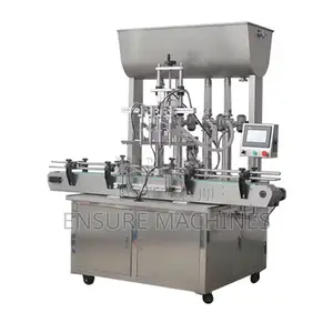 Paste Filling Machine - Automatic 4 Nozzle Paste Filling Machine