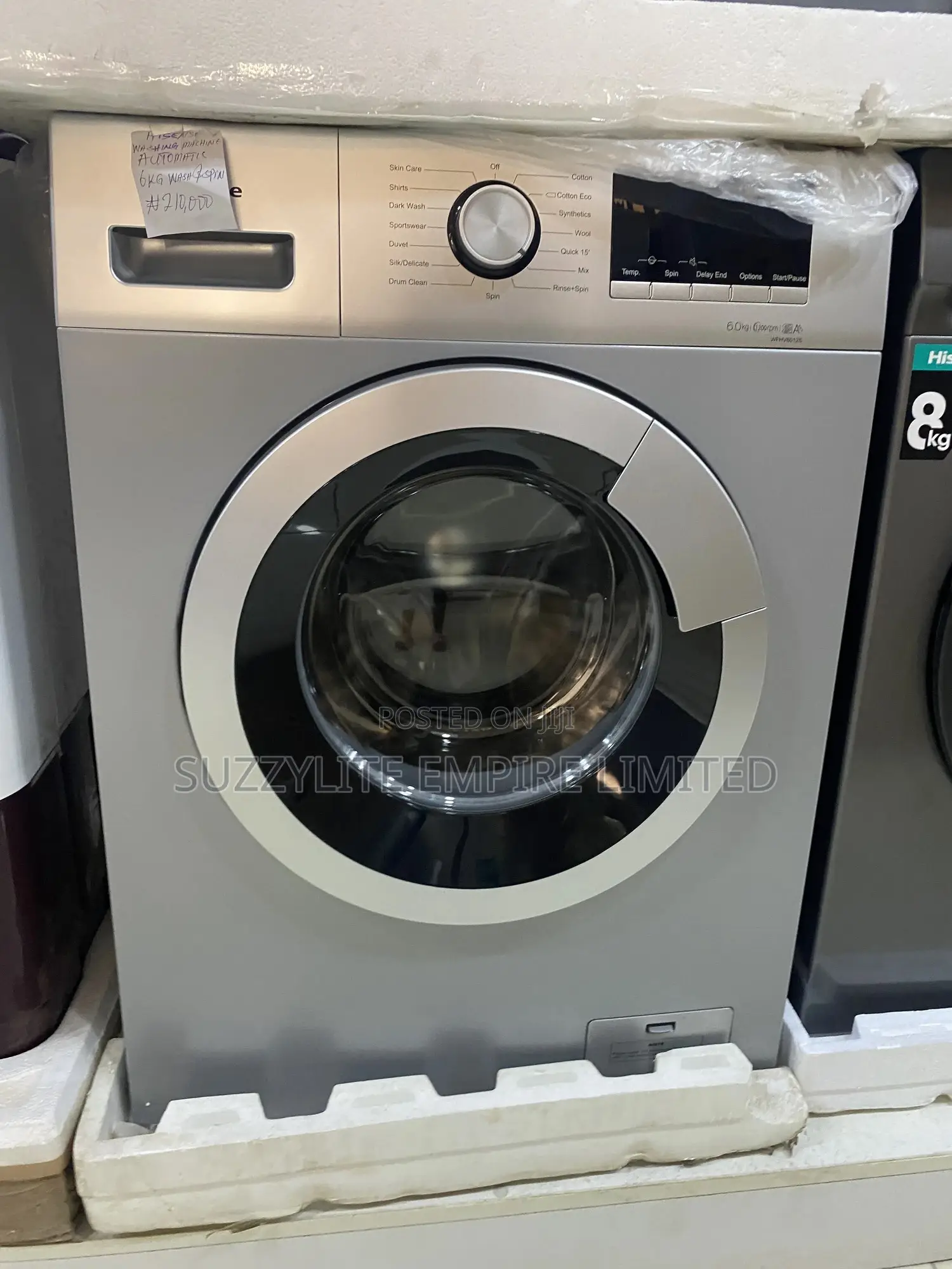 Hisense Front Loader 6kg Automatic Inverter Washing Machine
