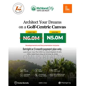 Lands for Sale at Richland City Golf and Lake Resort, Imota-Ikorodu