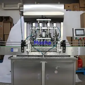 Paste Filling Machine - Automatic 4 Nozzle Paste Filling Machine