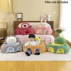 Babies Learn to Sit on the Sofa Stool, Train to Sit On