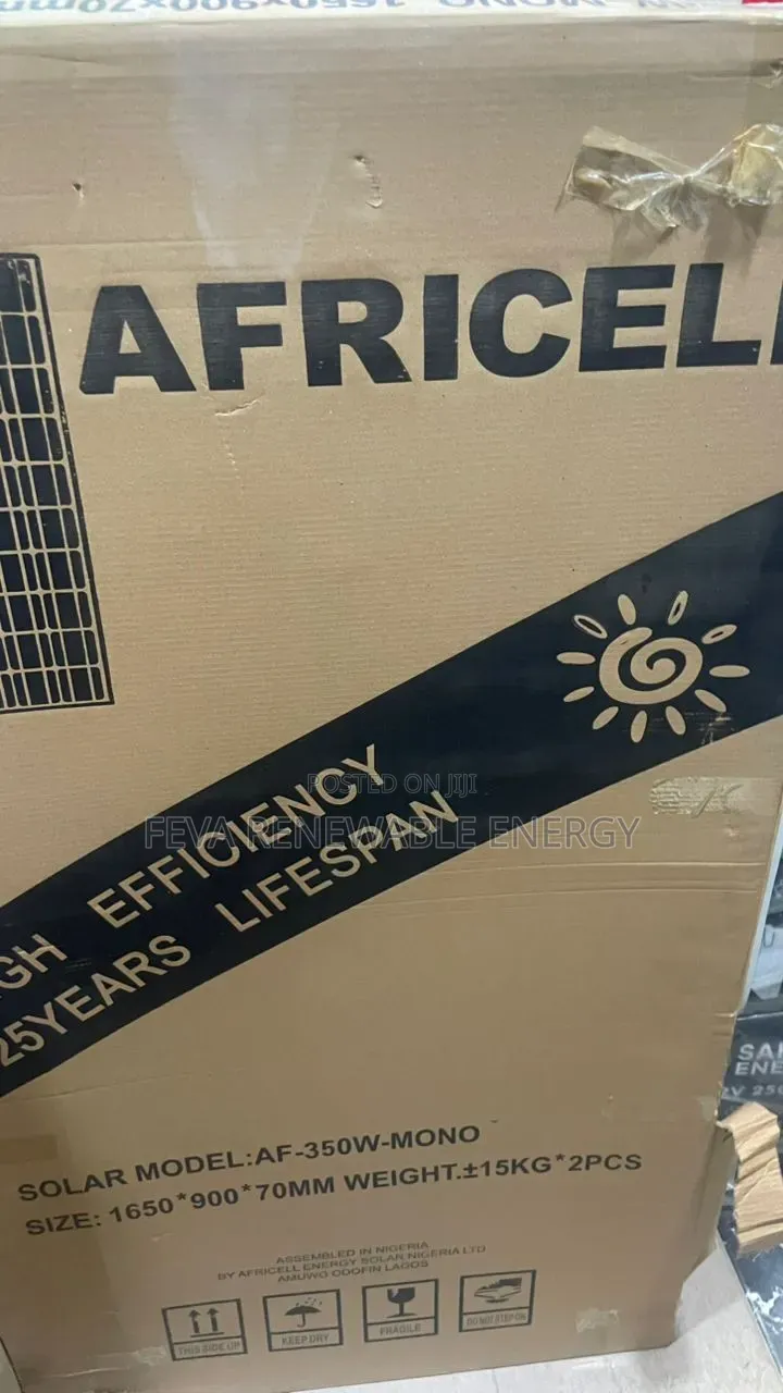 Africell 350w Mono Panels