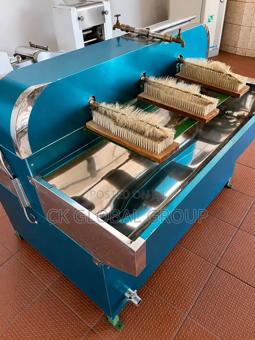Bottle Washing Machine ( Semi-Automatic Brush-Type )