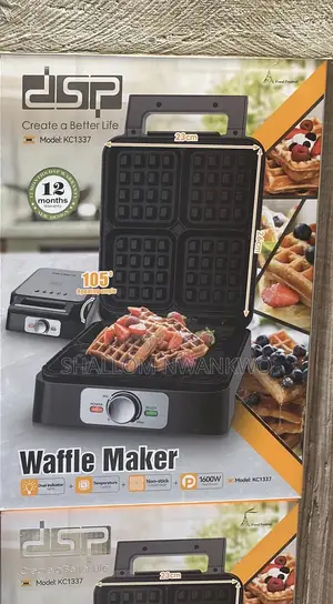 DSP Non-Stick Waffle Maker