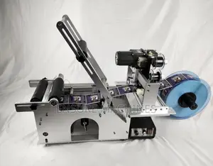Round Bottle Labelling Machine With Date Coding