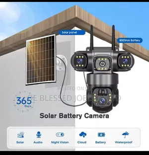 Solar Battery Camera 8000mah