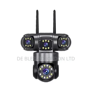 Solar Battery Camera 3 Lenses