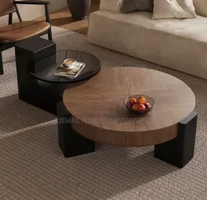 Standard Wooden Center Table Set.