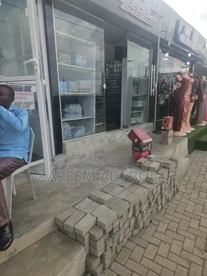 Shope at Oyemekun Bus Stop Ifako Ogba