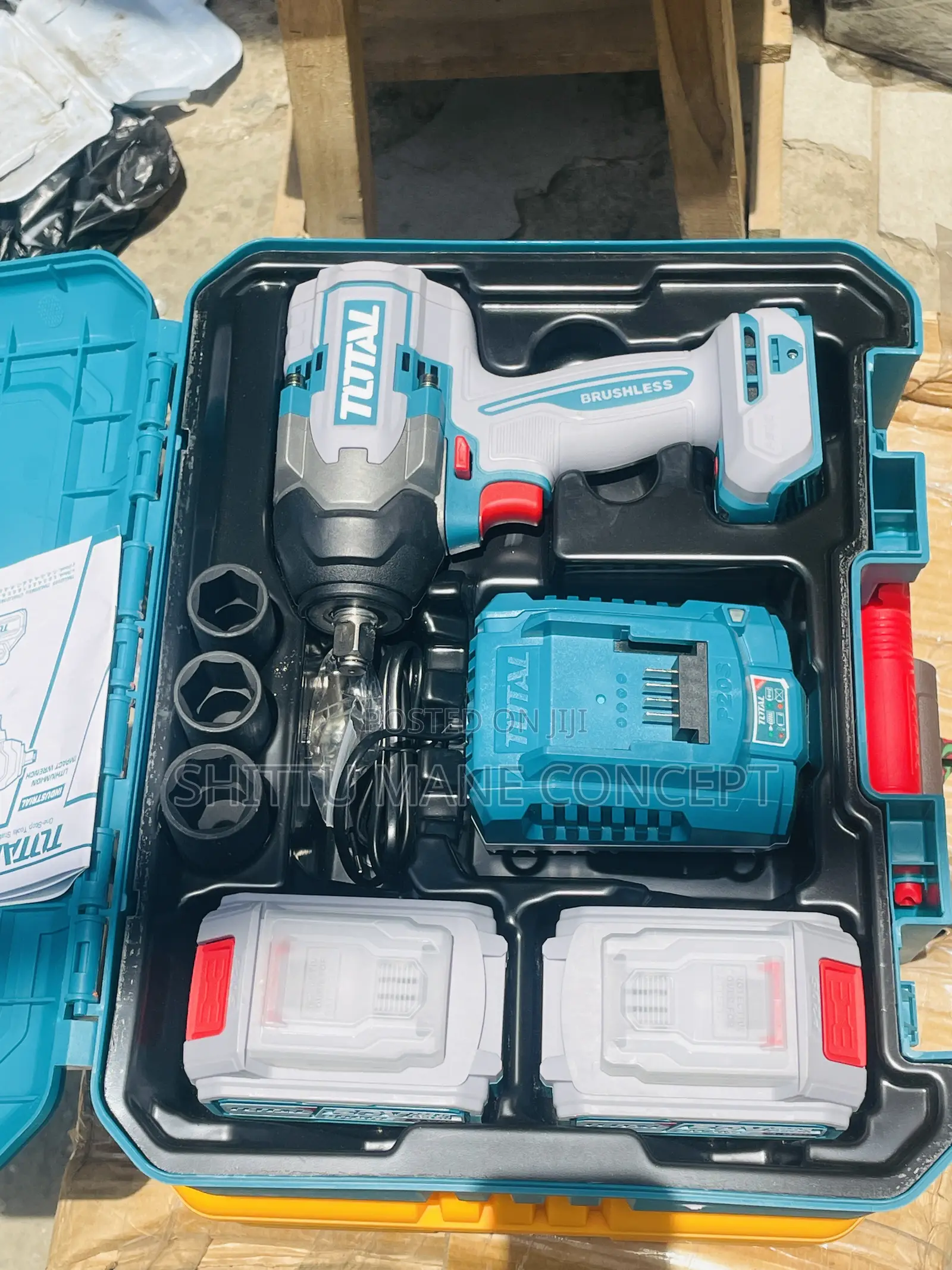 Cordless Impact Wrench Total 850 N.M