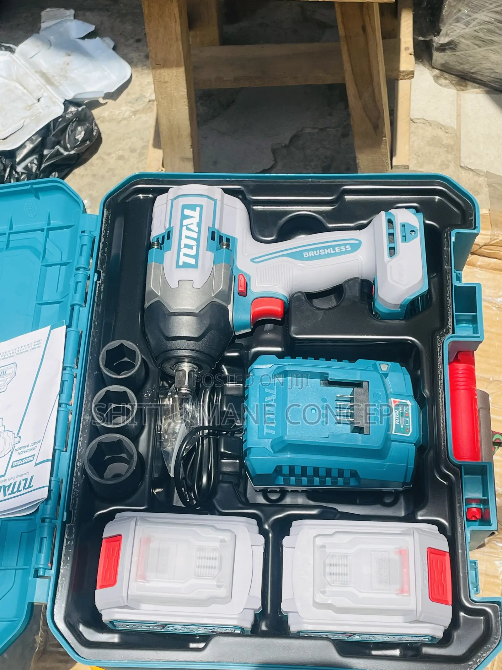 Cordless Impact Wrench Total 850 N.M