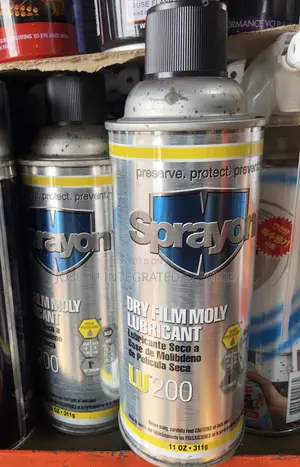 Sprayon Lu200 Dry Film Moly Lubricant