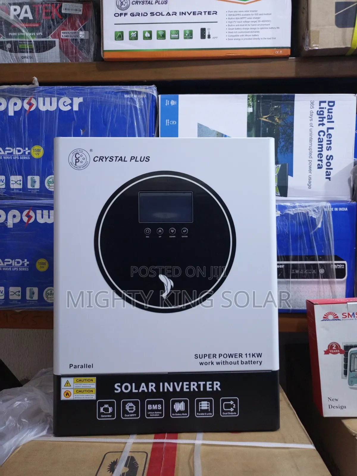 11kva Crystal Plus Double Sided Charging Control