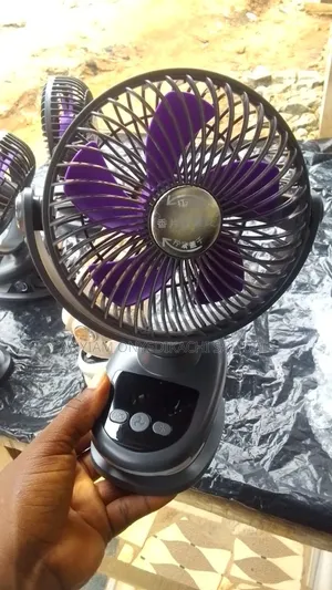 6 Inches Automatic Usb Desktop Fan With Digital Display And Timer