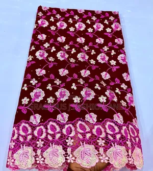 Applique Lace Fabric
