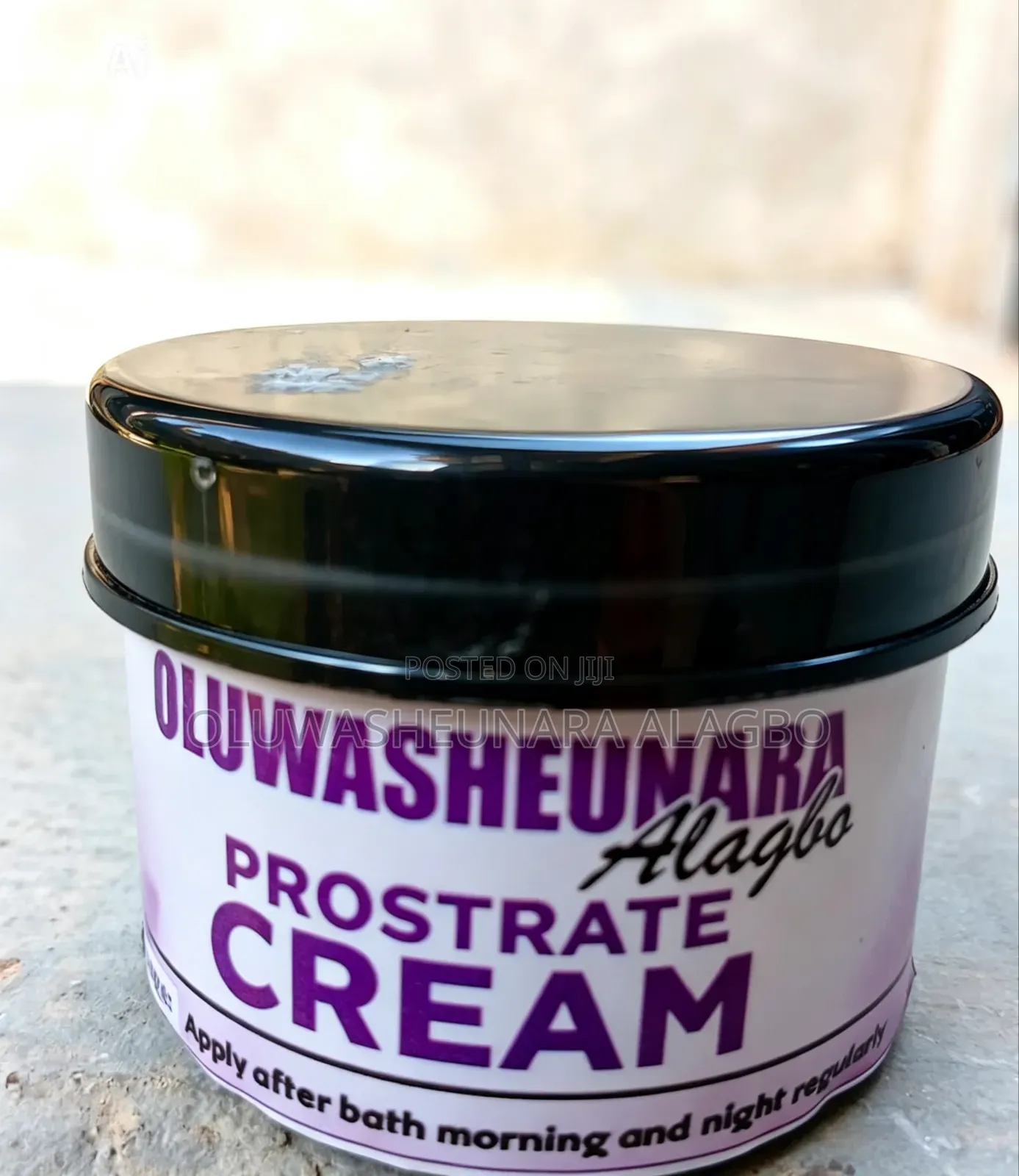 Prostate Enlargement Cream