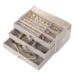 3-Drawer Acrylic Jewelry Organizer