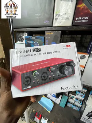 Focusrite Scarlett 2i2 (3rd Generation) Usb Audio Interface