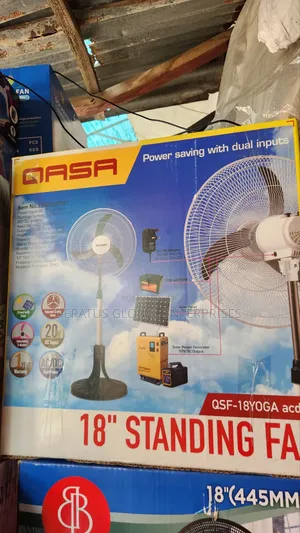 Brand New Qasa 18" Ac/Dc Standing Fan