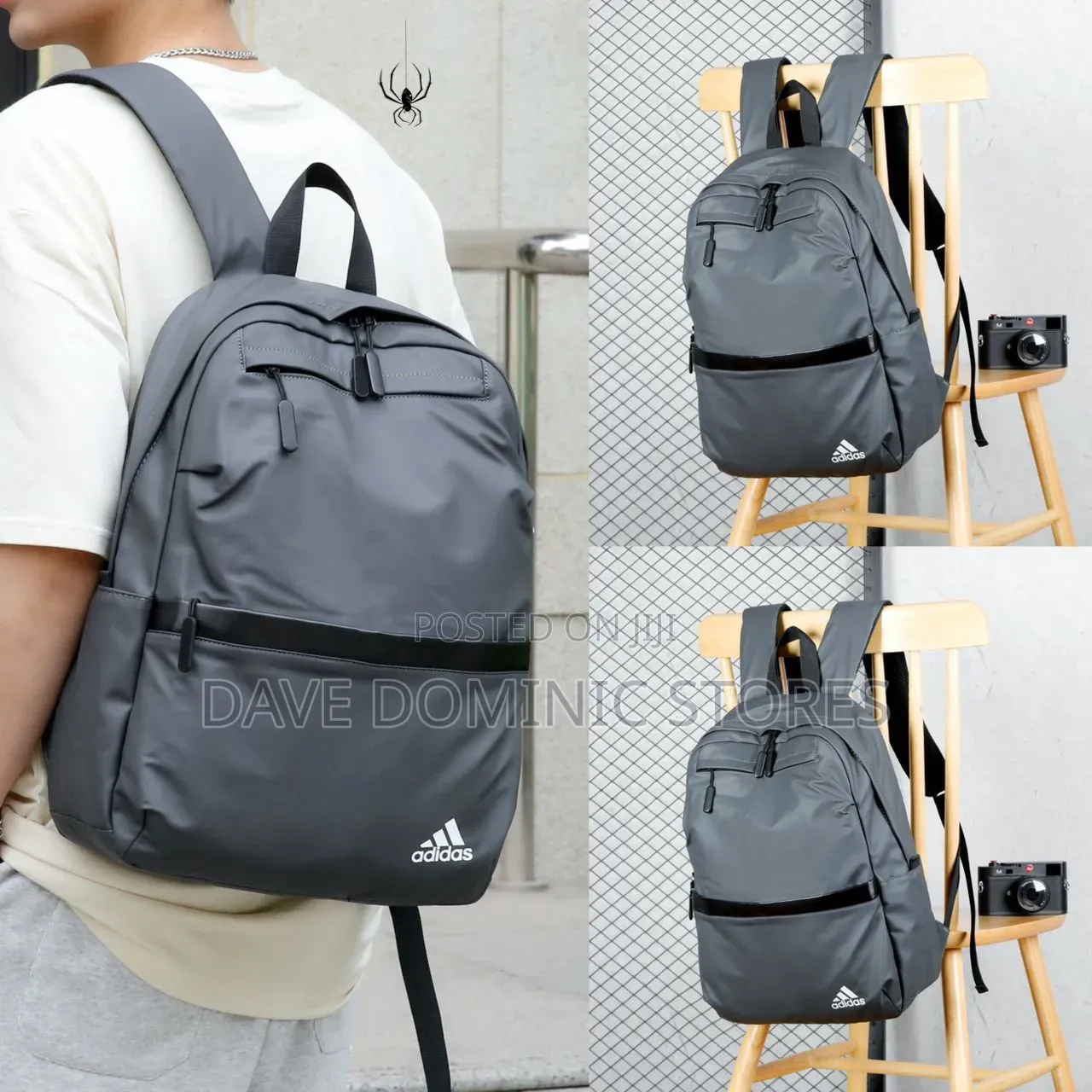 Original Quality Adidas Waterproof Backpack