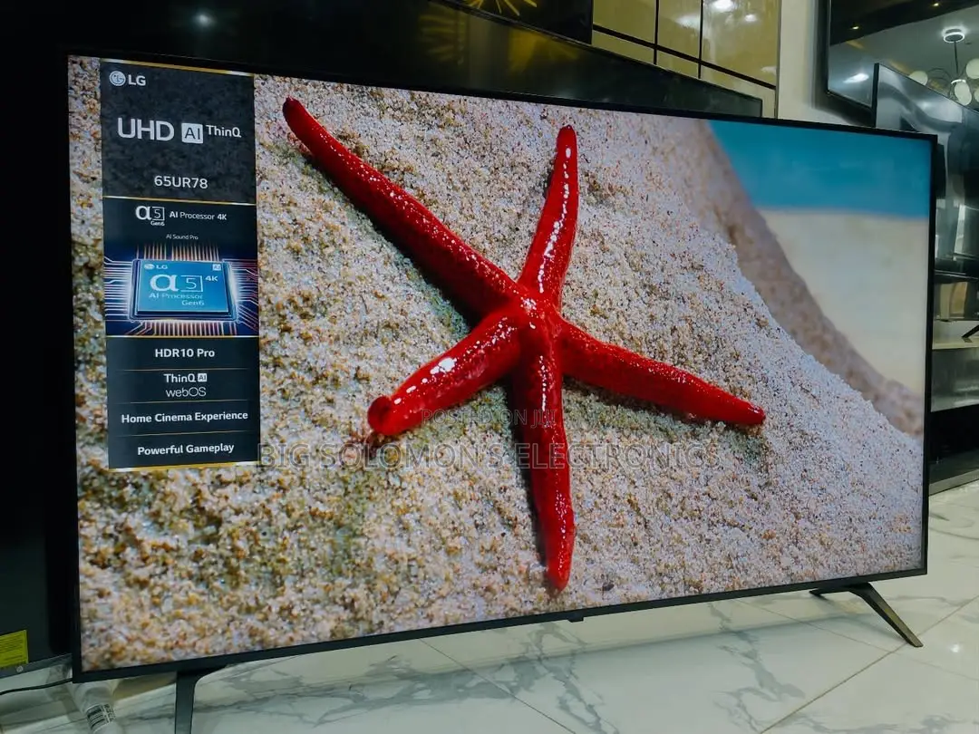 Lg 65" Frameless Uhd HDR Webos