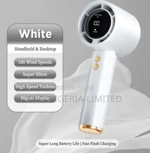 Digital Rechargeable Mini Hand Fan
