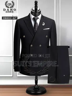 Daro Uomo Double-Breasted 2-Piece Suits