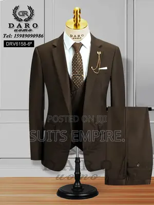 Classic Slim-Fit 3-Piece Suits