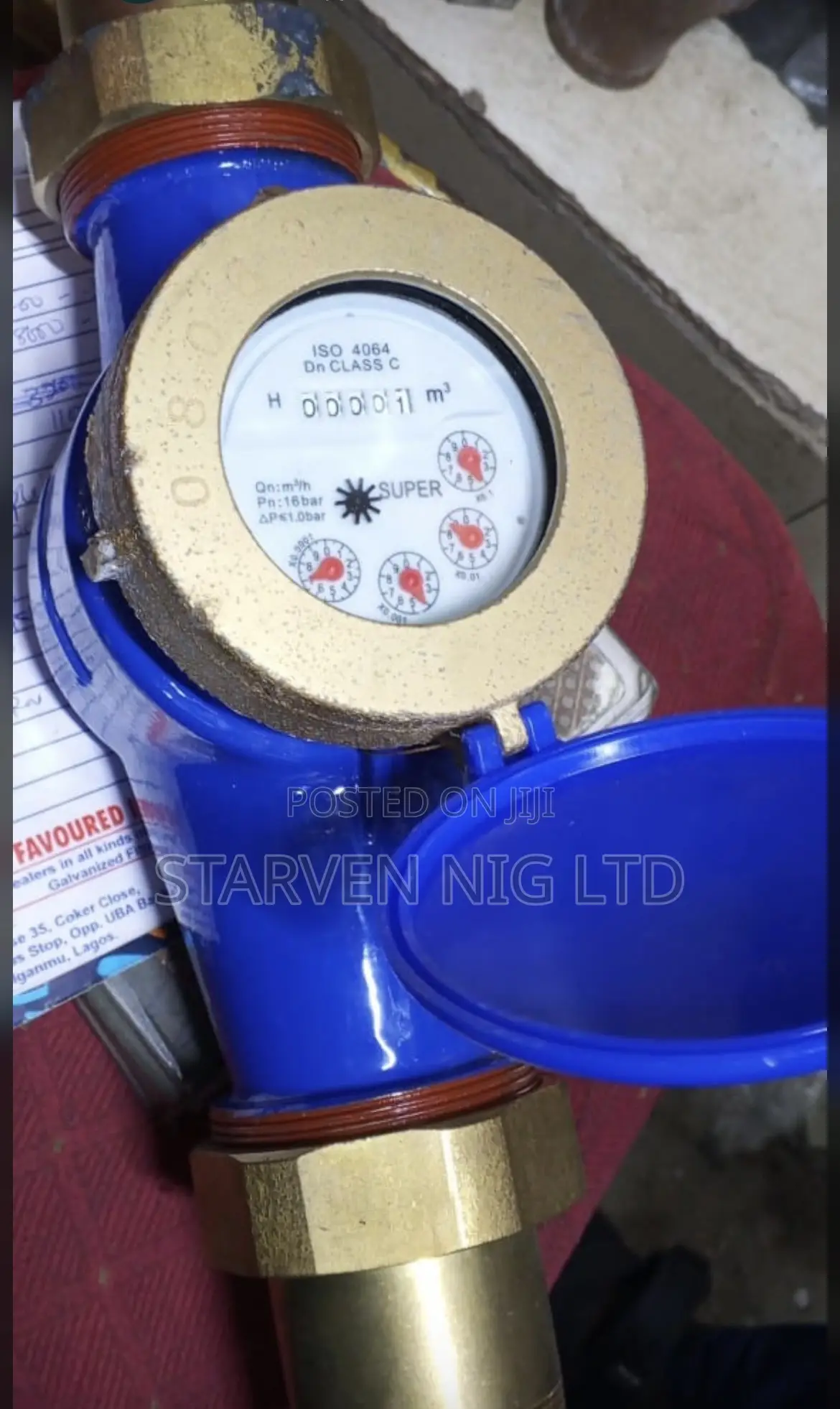 Threaded Water Meter