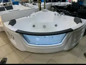 Special White Corner Whirlpool Jacuzzi