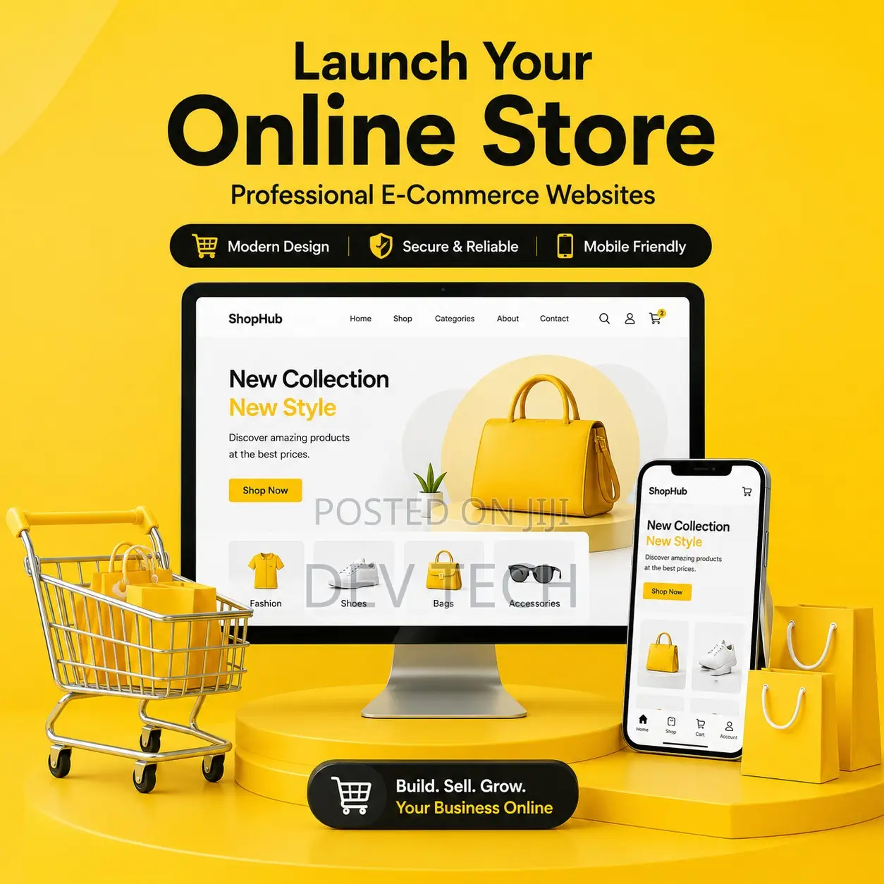 Ecommerce Website Designer – Sell Your Products Online