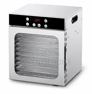 Stainless Steel Digital Food Dehydrator - 10 Trays