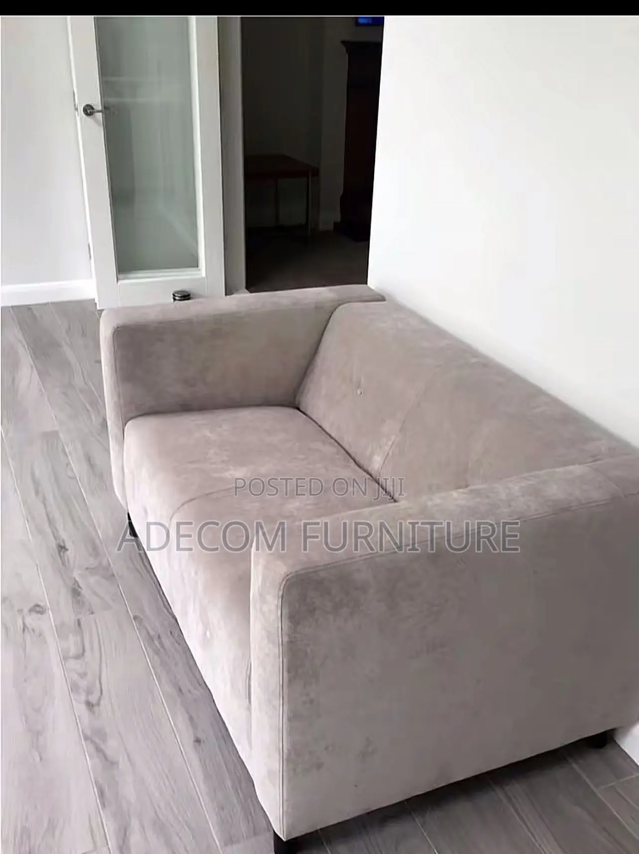 Chair Bubble Cloth Three Seater