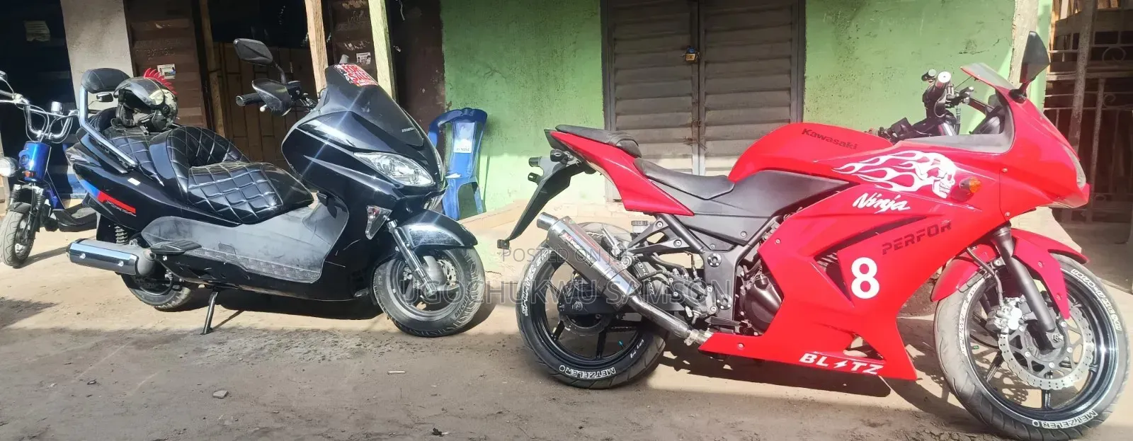 Kawasaki Ninja 300 2017 Red