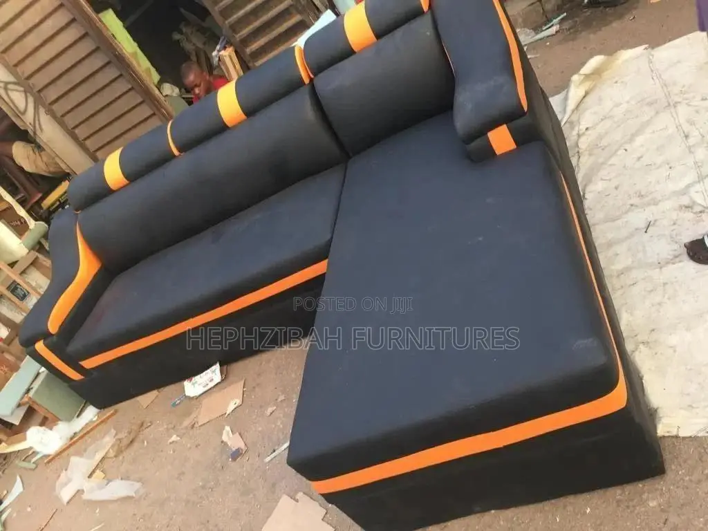 L Shaped Leather Sofa