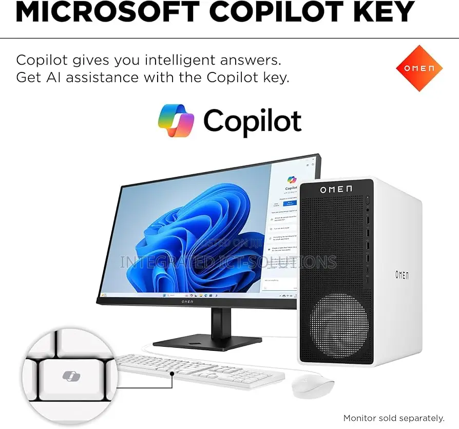 New Desktop Computer HP 16GB Intel Core Ultra 7 SSD 1T