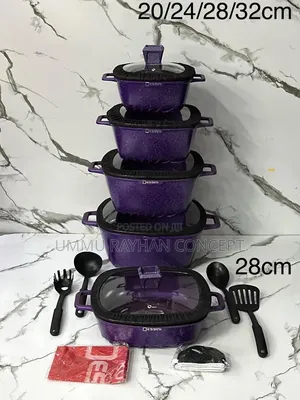 17 PCS Non-Stick Granite Set