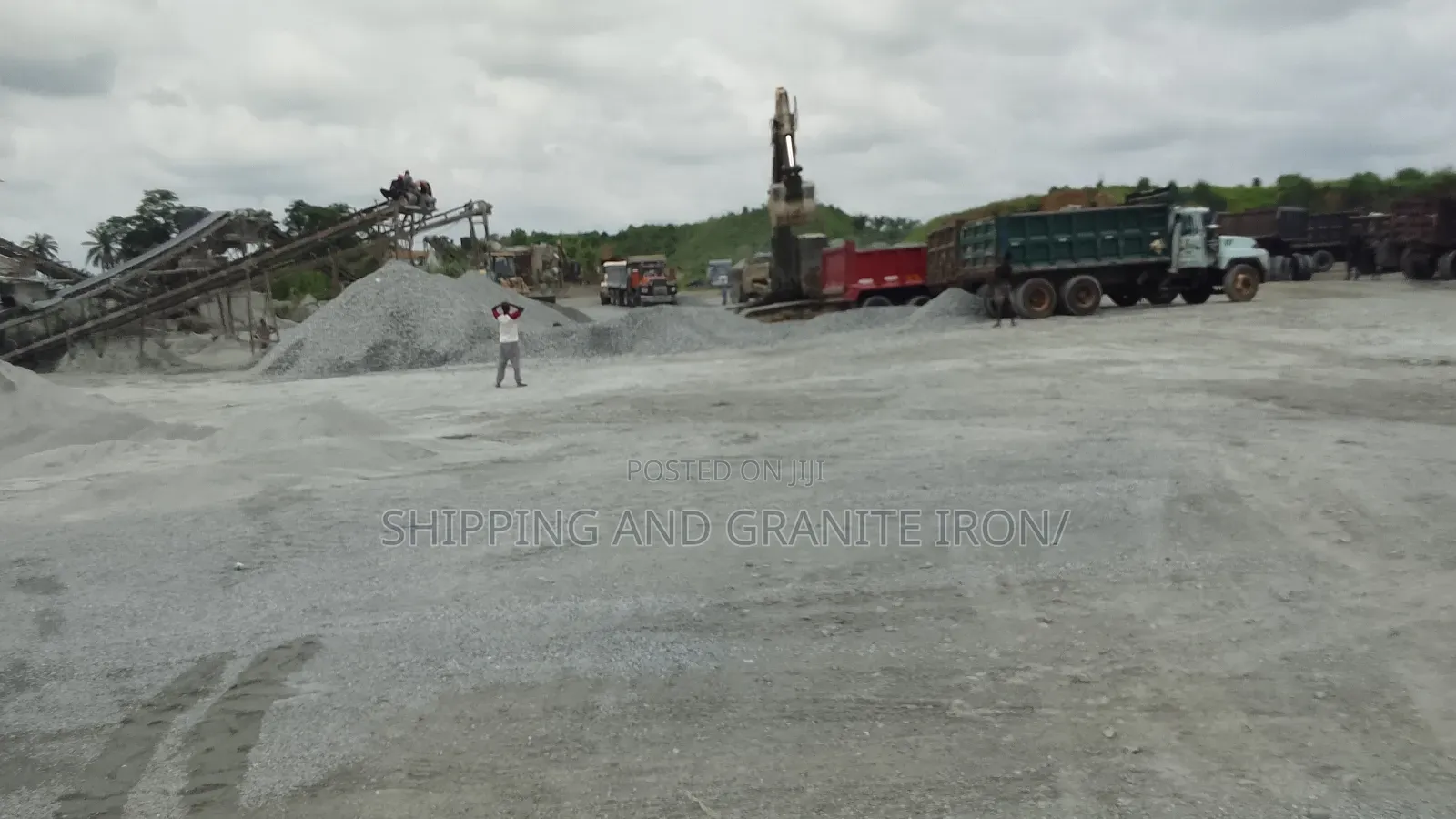 Mining Granite and Chippings