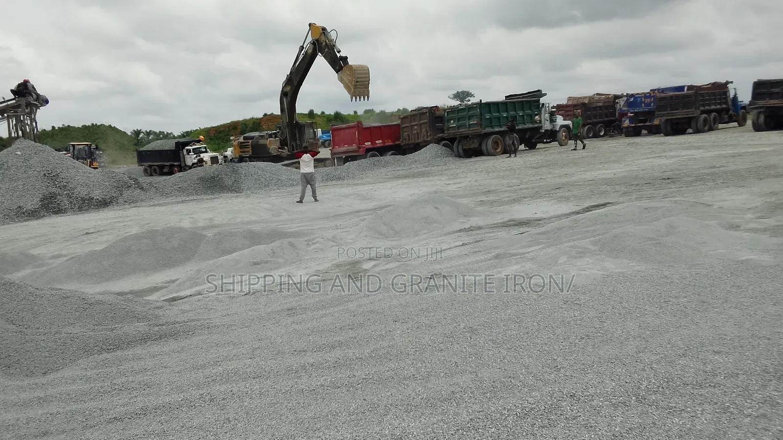 Mining Granite and Chippings