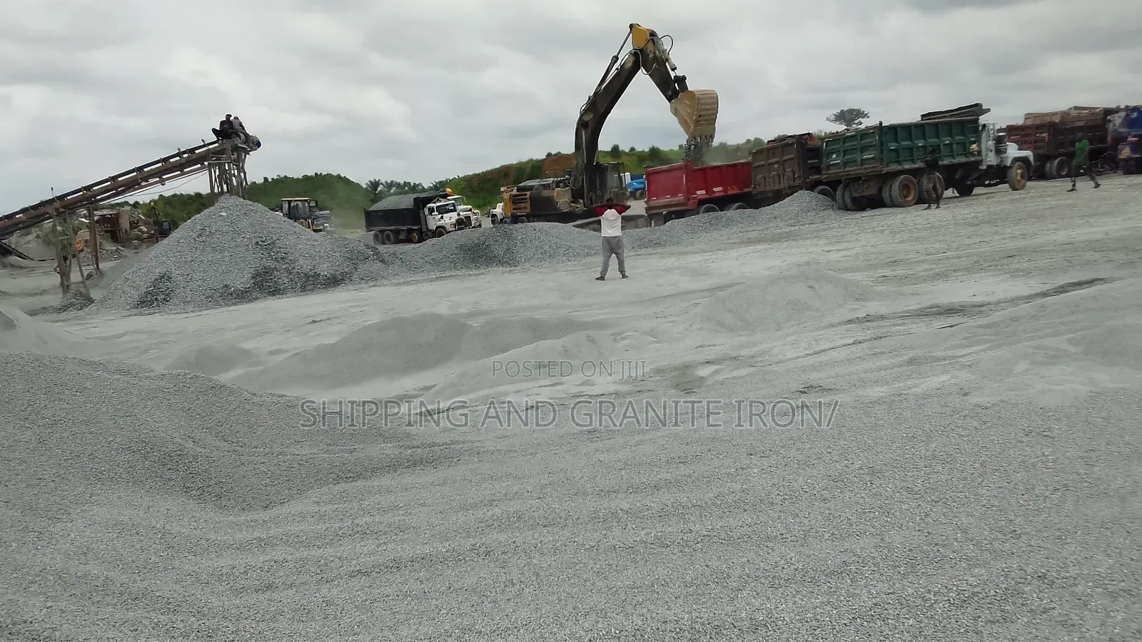Mining Granite and Chippings