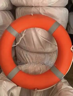 Heavy Duty Life Buoy Ring – 2.5kg Marine Rescue Float With Rope