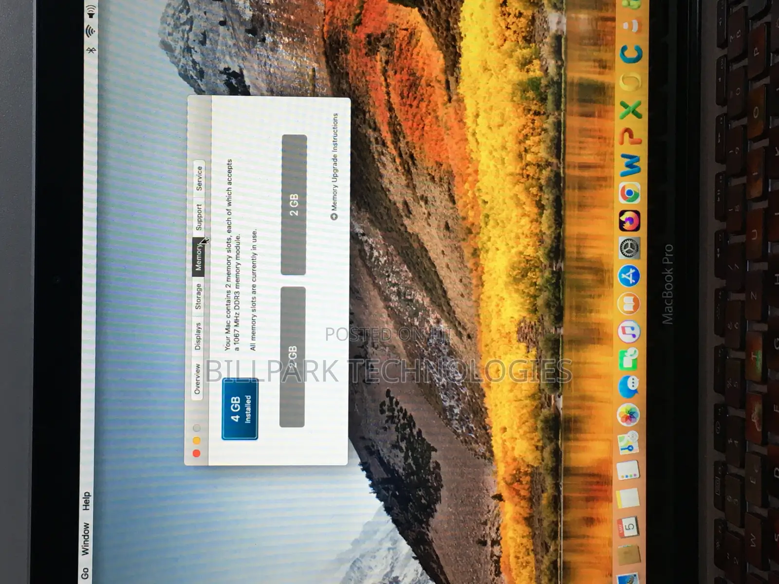 Laptop Apple MacBook Pro 2010 4GB Intel Core i7 HDD 750GB