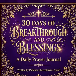 30 Days Of Breakthrough Blessings Prayer Journal