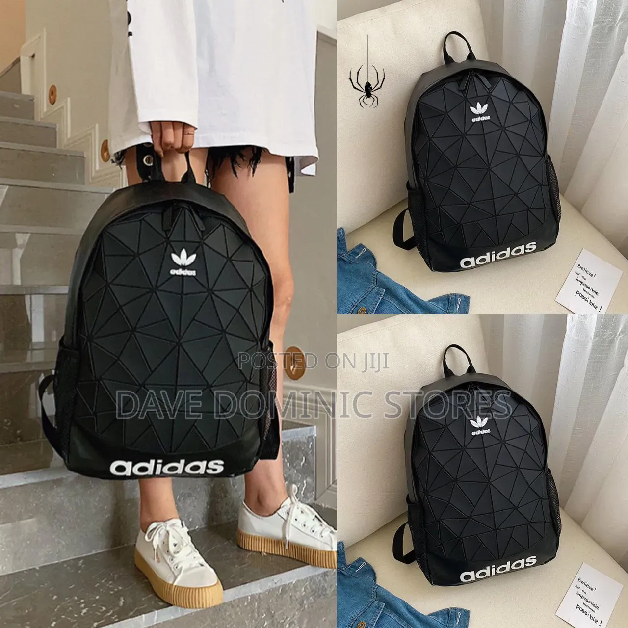 Original Quality Adidas Reflective Backpack