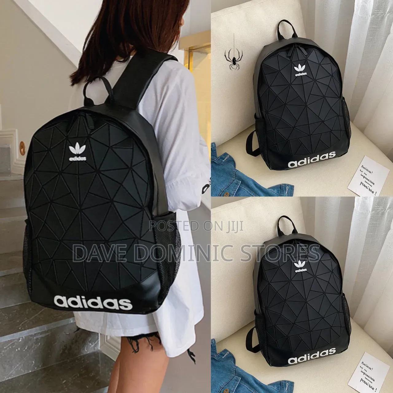 Original Quality Adidas Reflective Backpack
