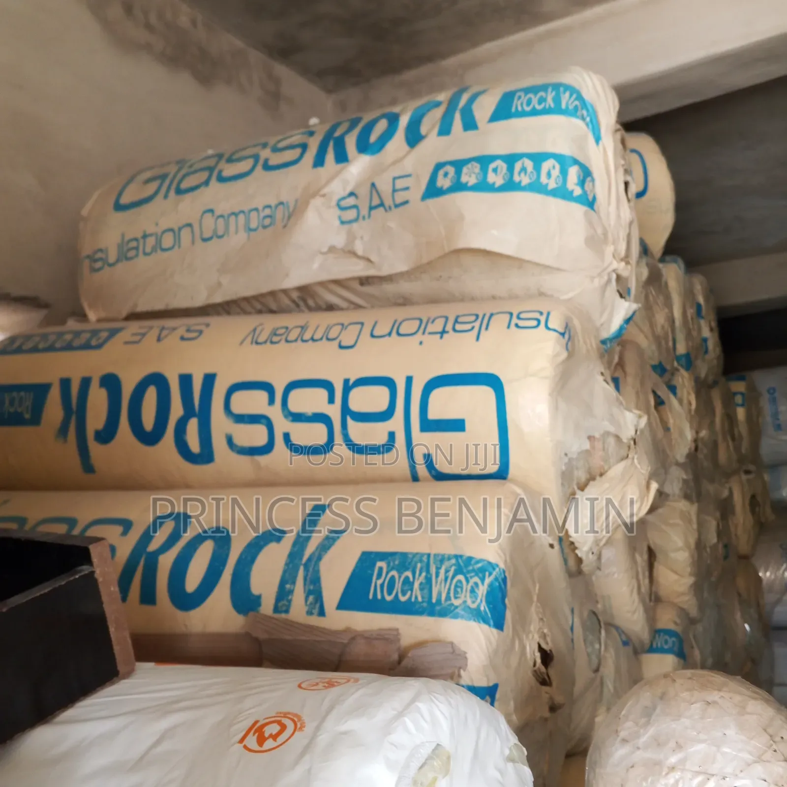 Glass Rock Wool Fiber 100mm