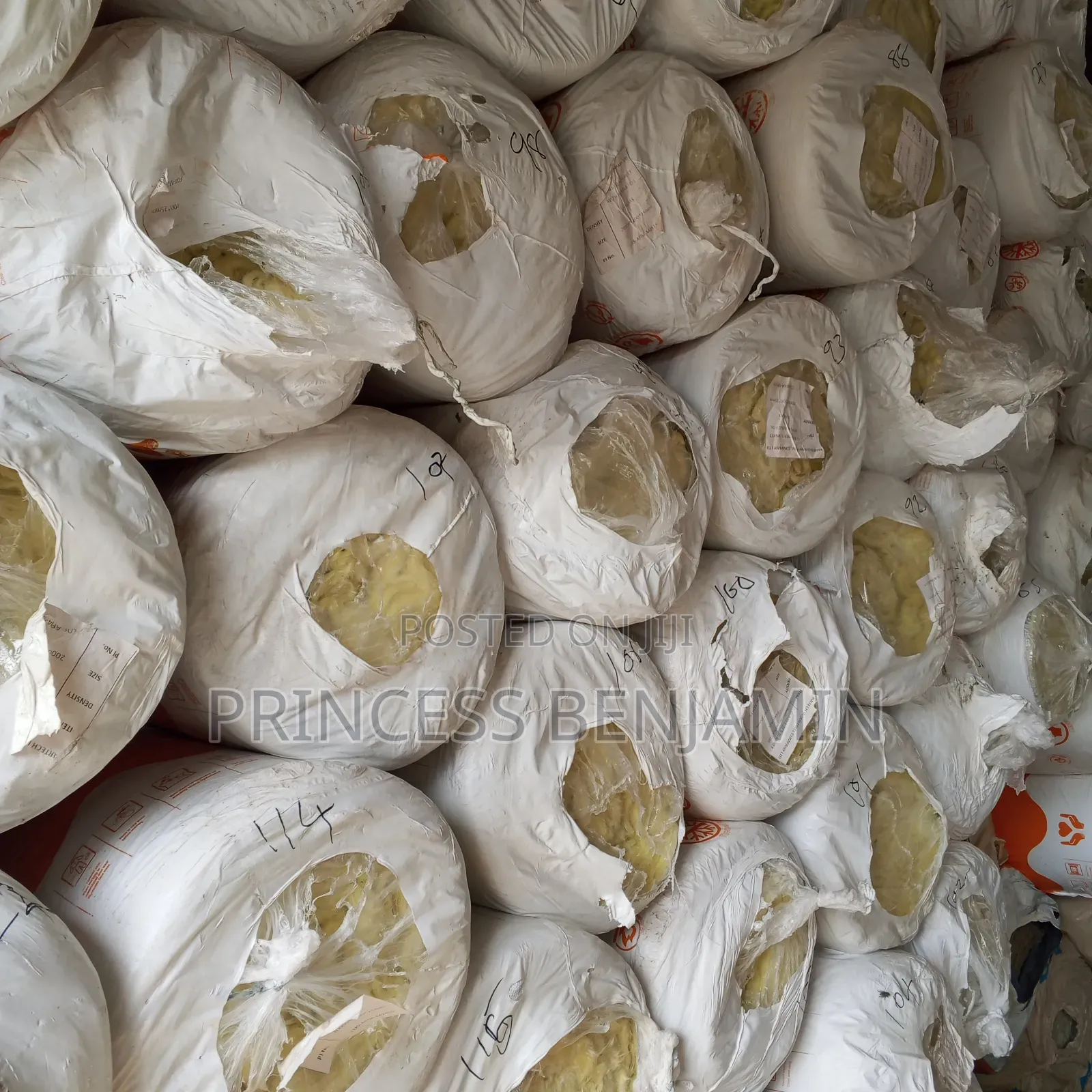 Glass Rock Wool Fiber 100mm