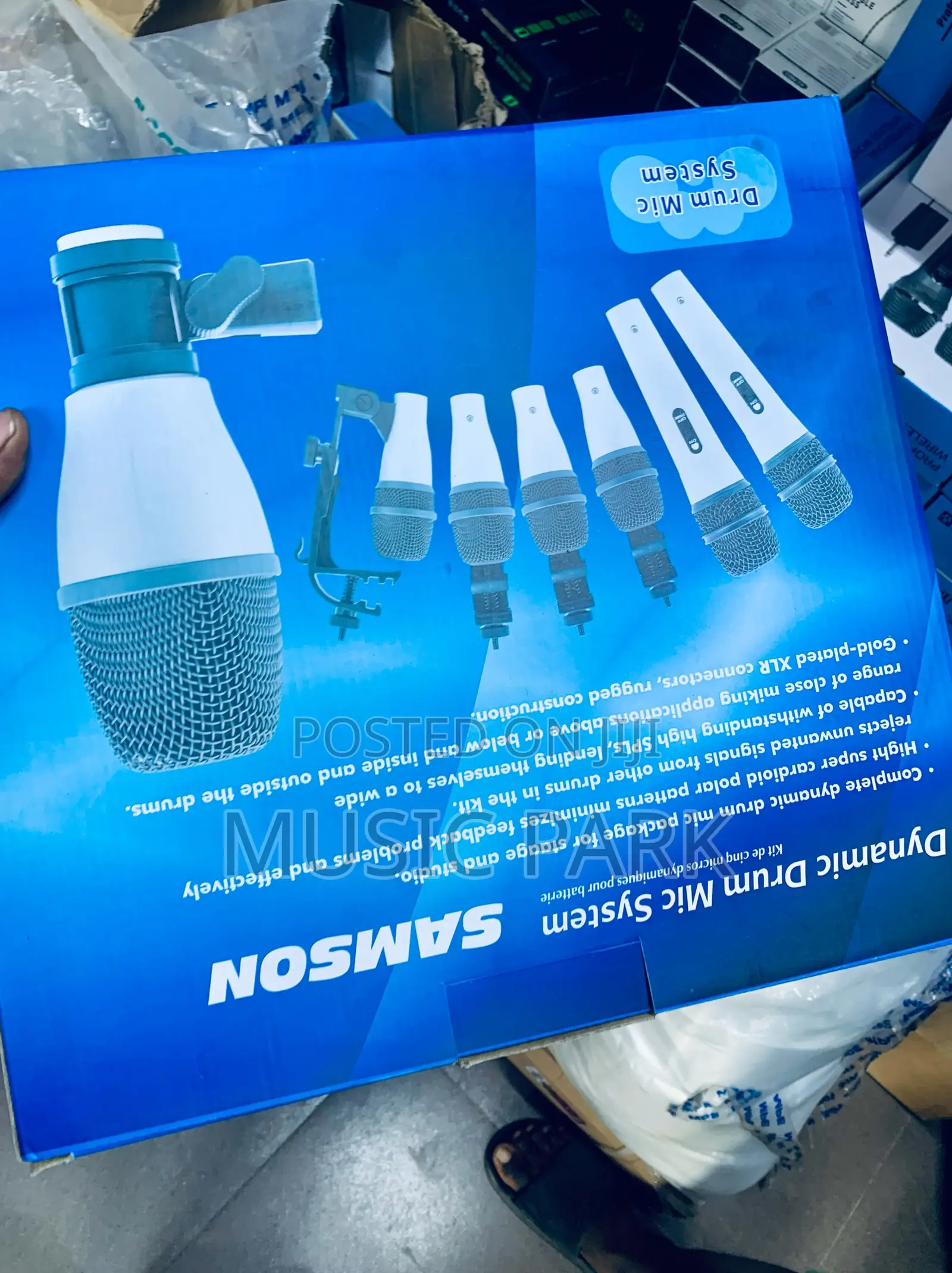 Samson 7-Piece Drum Mic Kit | Lagos | Full Drum Coverage