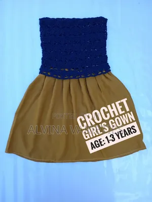 Crochet Baby Girl's Gown