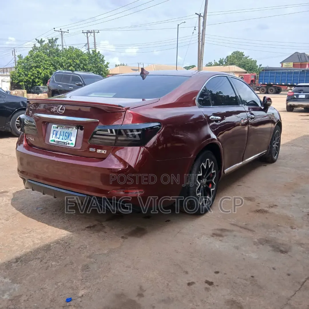 Lexus ES 350 2007 Red